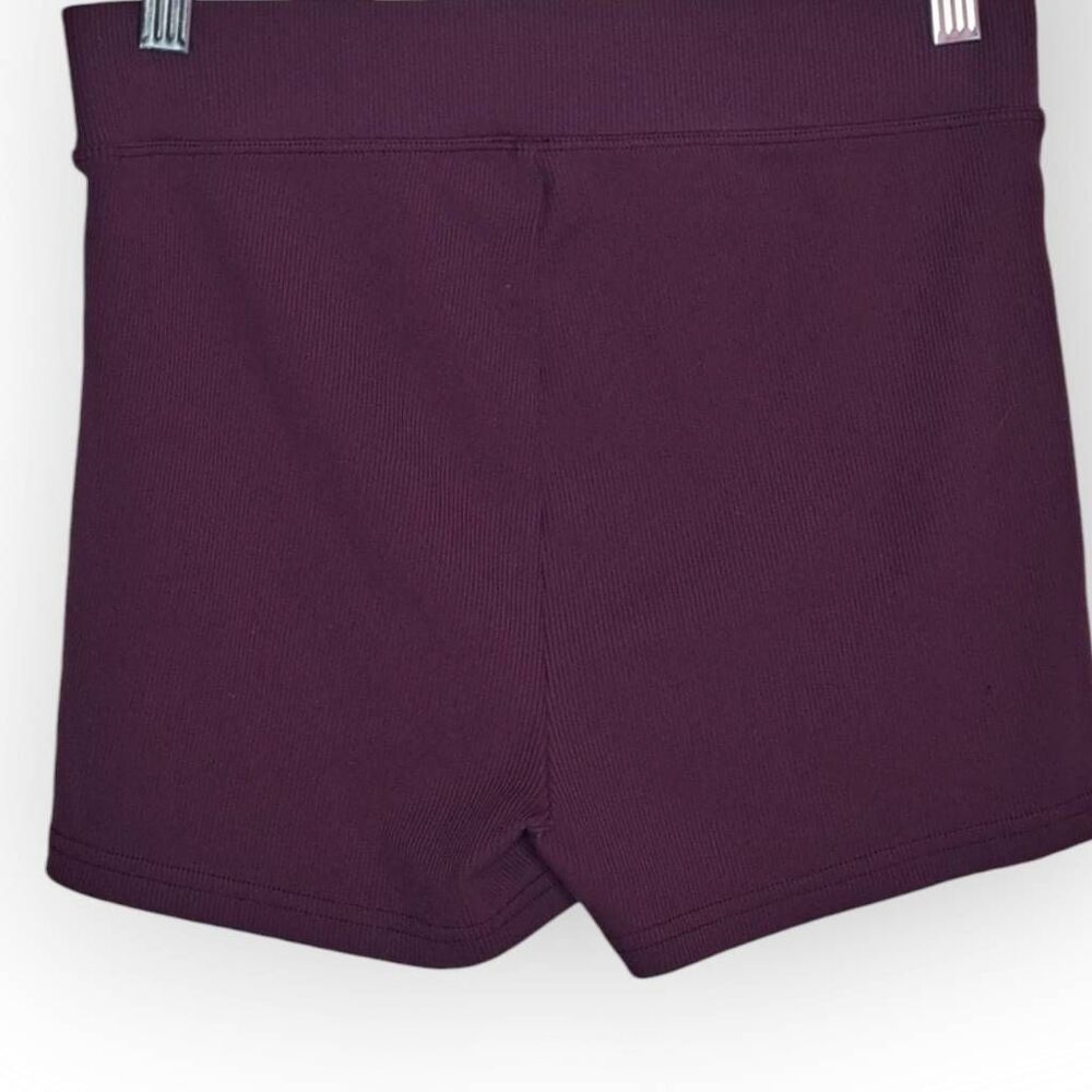 ALO Yoga Women's Athletic Shorts - Dark Purple - Picture 3 of 5